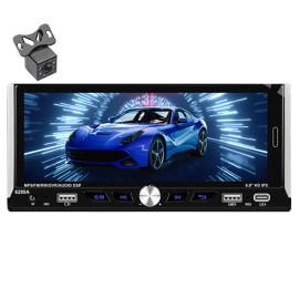 BCSMMCAR 1 Din Car Radio Multimedia Player GPS Navigation Mirror link 6.9in 2G+64G W/Cam