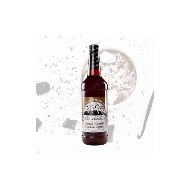 Fee Brothers French Vanilla Cordial Syrup - 32 Fl Oz,