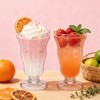 JBESUHI 6 Pack 14 Oz Shatterproof Acrylic Footed Milkshake Glasses