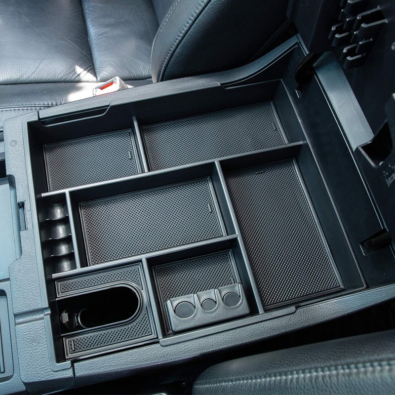 JKCOVER Compatible with Center Console Organizer Tray Toyota Tundra 2014