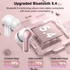 Wireless Earbuds, Bluetooth 5.4 Headphones HiFi Stereo, 45H Playback in-Ear