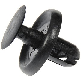 Dorman 66005 Plastic Splash Shield Hardware, Black, 2 Pack