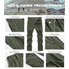 Men's Convertible Hiking Pants Zip Off Quick Dry Lightweight Safari