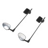 1 Pair Bicycle Helmet Rearview Mirror 360° Adjustable Bike Cycling