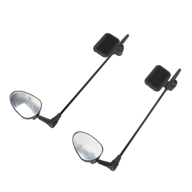 1 Pair Bicycle Helmet Rearview Mirror 360° Adjustable Bike Cycling
