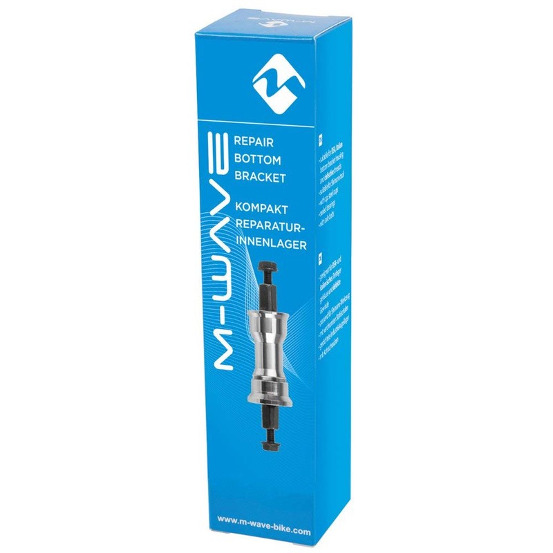M Wave Reparatur Vierkant-Innenlager, Ausführung:Silber, Size:Achse: 113 mm