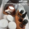 Essential Oils Storage Box, 3 Holes Essential Oil Display Stand,