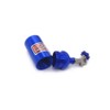 KEEDA 2 PCS Metal Simulated NOS Nitrogen Bottle with Bracket