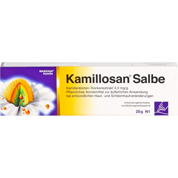 Kamillosan Salbe entzündungshemmend, reizlindernd, 20 g Ointment