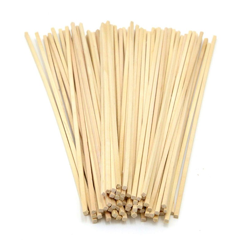 11" Traditional Wooden Candy Floss Sticks