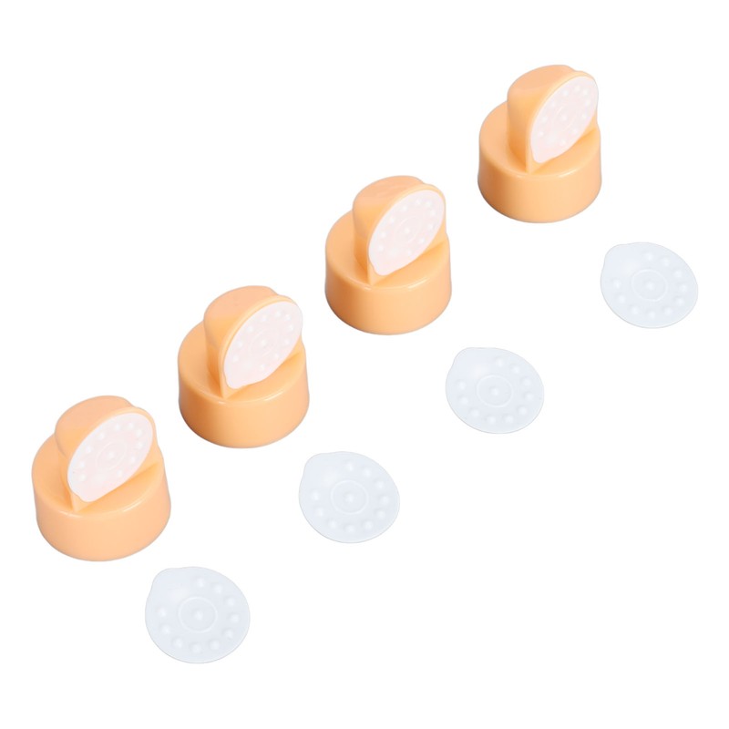 12pcs Spare Valves Membranes Silicone Spillage Prevention Accessory Pump Replacement