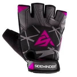 Sidewinder Workout Weight lifting Gloves Breathable Workout Gloves for Men and Women Gel Padded Shock-Absorbing Extra Grip Palm Protection Fingerless Exercise Gloves for Cycling Gym Climbing Training