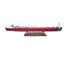Arthur M Anderson Freighter Model High Detail 1 Foot in Length by TheRoller3D (2023 Model with Stand)