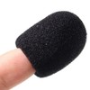 15 Pack Foam Microphone Windscreen, Lapel Headset Microphone Sponge Mini