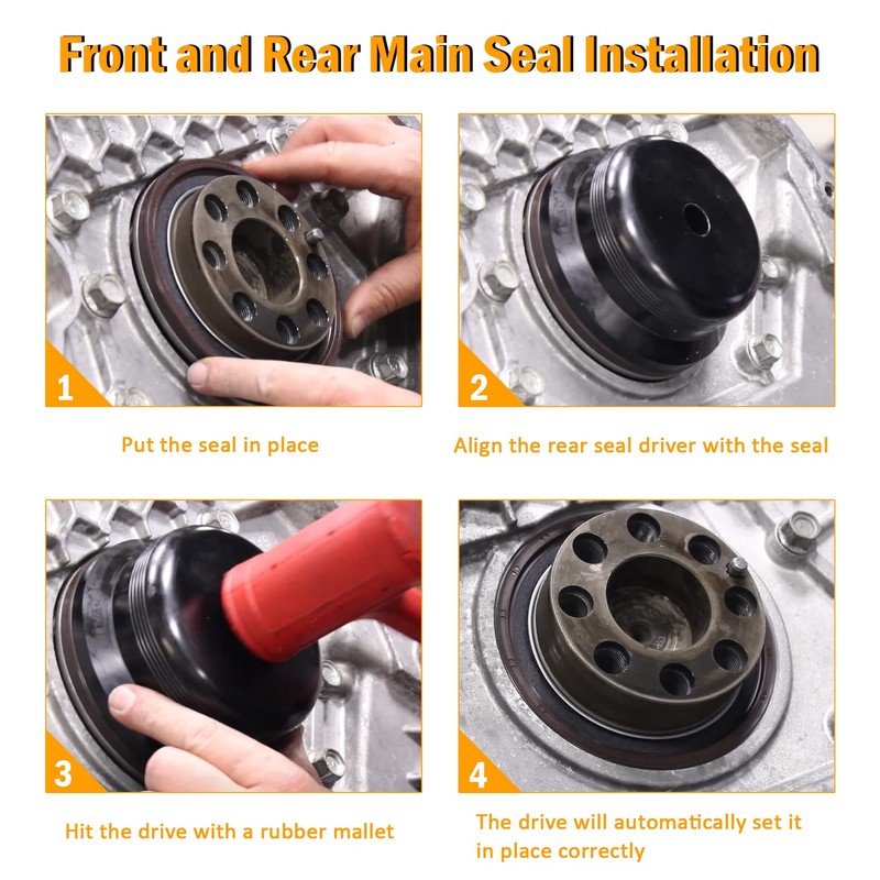 For Duramax Diesel 6.6L Main Crankshaft Seal Driver Kit Front