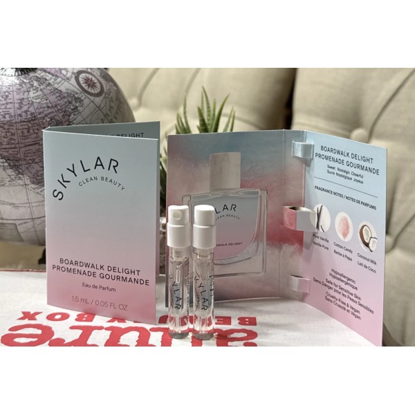 Skylar 2 Skylar Boardwalk Delight EDP Sample Spray Vials 0.05oz/1.5ml