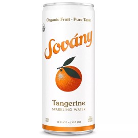 Sovány Sparkling Water, Tangerine, 12 fl - 12 Pack