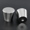 LONTAN Pack of 20 Furniture Knobs, Brushed Stainless Steel Cabinet