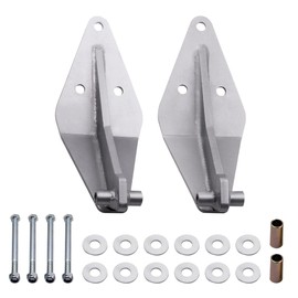 maXpeedingrods Dual Front Shock Kit for Ford F250 F350 Super Duty 4WD W/Hardware 1999-2004 Front Dual Twin Shock Bracket Mount Kit