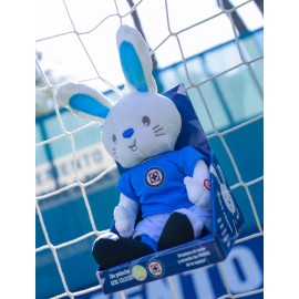Mi Alegria PELUCHE MI ALEGRIA CONEJO DEPORTIVO CRUZ AZUL MEXICO MUSICAL 24/25