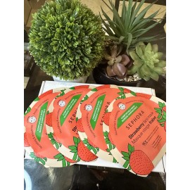 SEPHORA COLLECTION 4 SEPHORA COLLECTION Strawberry Face Mask (nourishing and Smoothing )