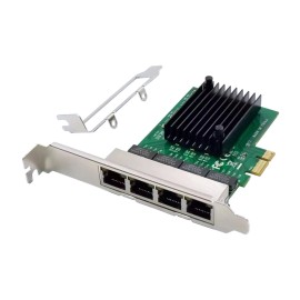 Other: see item description 4 Ports RJ45 Gigabit Ethernet PCI-E X1 Network Adapter Card VLAN Server NIC