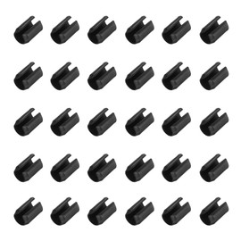 MECCANIXITY 120Pcs Slotted Split Roll Pins 4/25 Inch(4mm) Dia. 6/25 Inch(6mm) Length Steel Spring Tension Expansion Dowels for Secure Fastening, Black