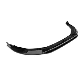 IKON MOTORSPRTS, Front Bumper Lip Compatible with 2023-2025 Honda Accord 11th Generation, V1 Style 4PC Underbody Chin Spoiler Gloss Black PP Polypropylene Splitter Diffuser Valance Molding Trim