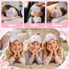 NganSuRong 2 Pack Sleep Mask for Kids Girls，Silk Eye Mask