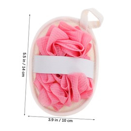 SAFIGLE 2pcs Exfoliating Loofah Shower Balls Dual-Sided Bath Scrubber for Deep Cleansing and Exfoliation for Body Care and Refreshing Showers