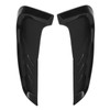 2Pcs Side Mudguard Vent Trim Left Right 20cm Glossy Black