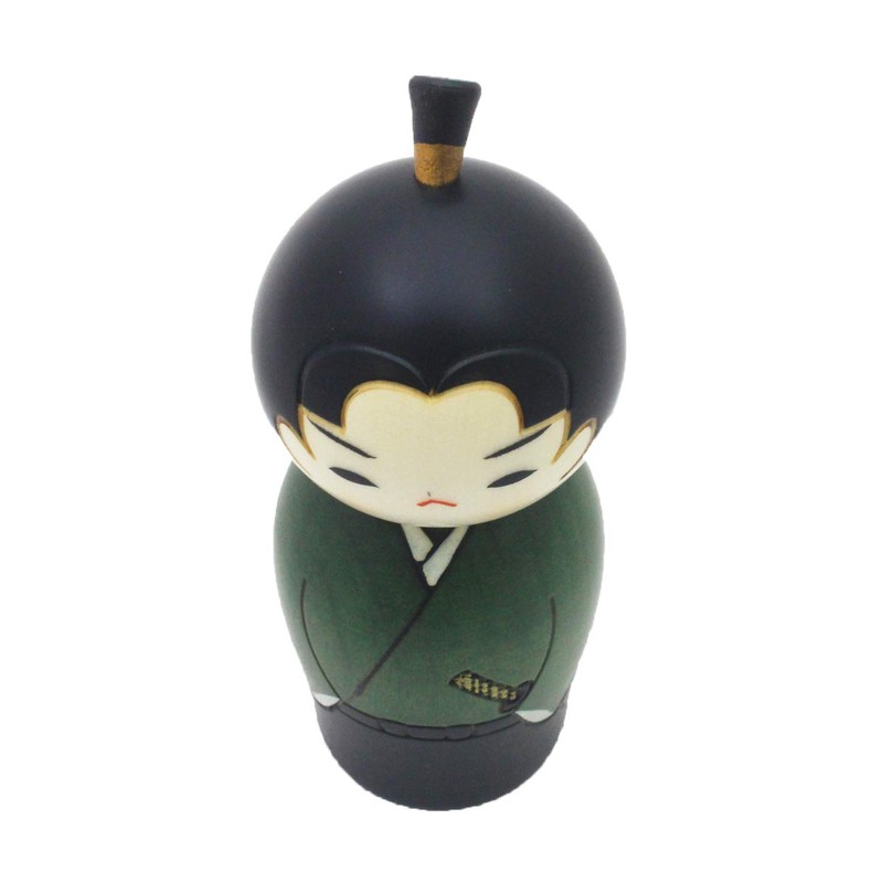 Usaburo Kokeshi Wakamurai Made in Japan