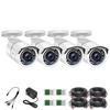 ZOSI 4 Pack 2MP 1080p HD-TVI Home Security Camera Outdoor