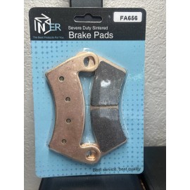 Zinger Auto Parts 4 Set Zinger Brake Pads for Polaris RZR XP 1000 EPS 2014-2022… Copper Brake Pads