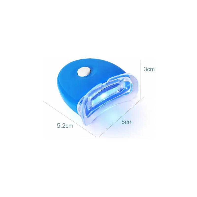 Blanqueador De Dientes Led Portátil Tecnología De Luz Azul