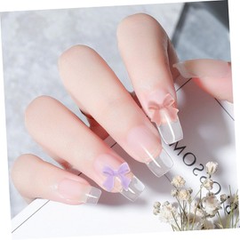 BIUDECO 60pcs Nail Charms Bulk Bow Nail Charms Jewels for Women Small Manicure Decorations for DIY