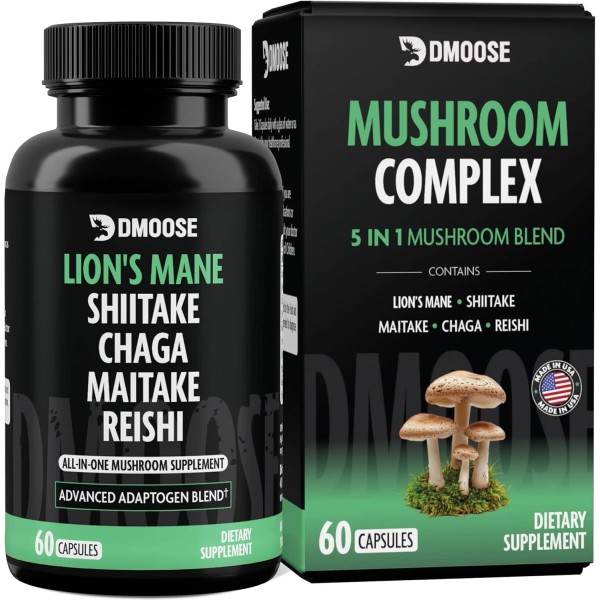 Does not apply Lions Mane Mushroom Complex, 5 in 1