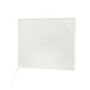 Funeral Book White for Loved Ones in Loving Memory of