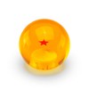 EZAUTO WRAP Orange 1 Star Universal Dragon Shifter Knob Ball