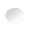 Bitray 2-Pack Round Mirror Plates, 8" Acrylic Mirror Centerpieces for
