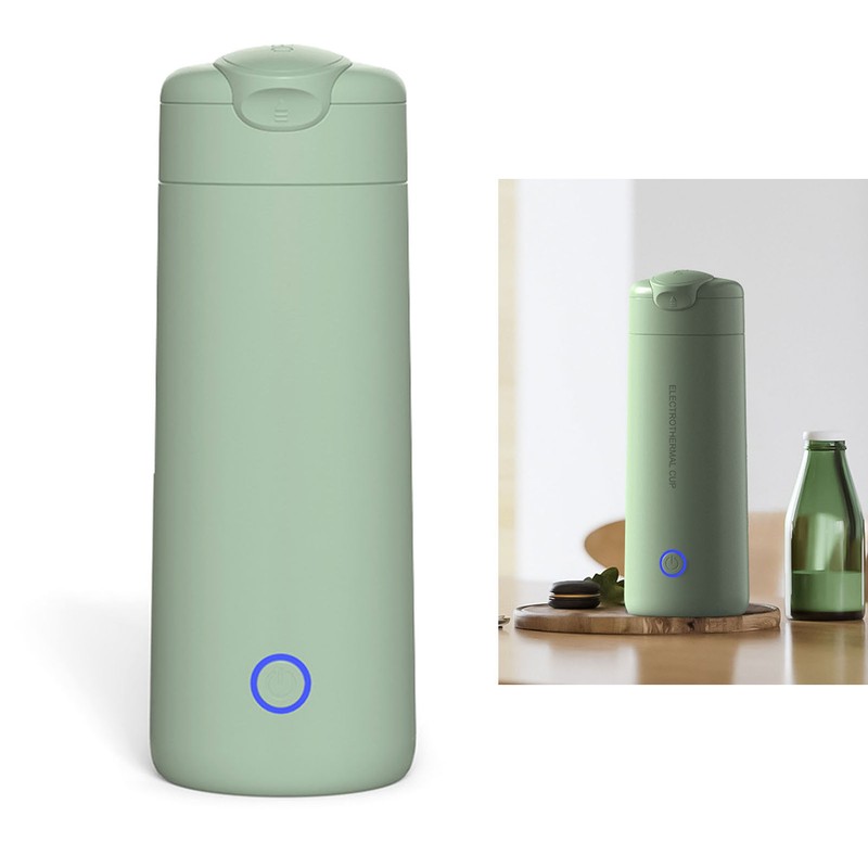 Portable Electric Heating Water Cup Travel Automatic Heating Cup Mini