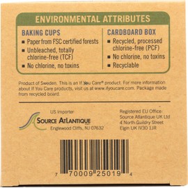 IF YOU CARE, BAKING CUPS,JUMBO 24 CT