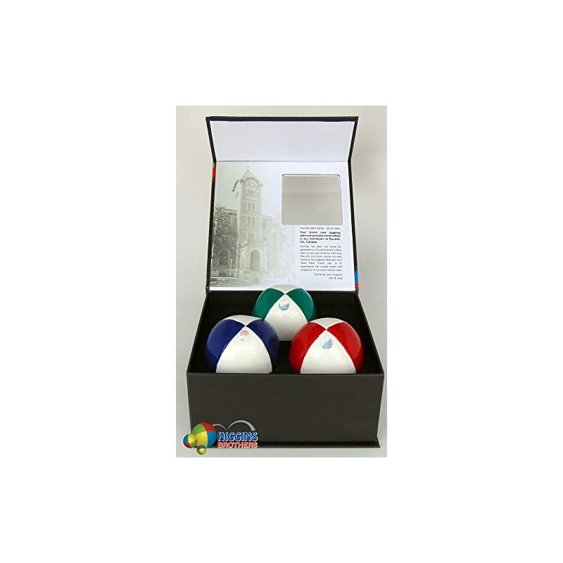 Higgins Brothers World's Finest Juggling Kit. Three Canadian Made Juggling