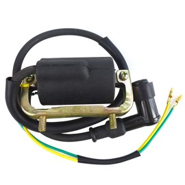 TIKSCIENCE Bobina de encendido con tapa para Honda CT90 CM91 C90M Trail 1966-1979 Reemplaza 30530-102-780, negro