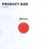 sourcing map 100pcs PP Plastic Bearing Balls 4mm Solid Plastic