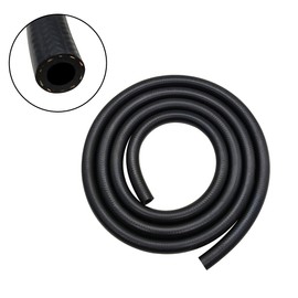 YSIL 1/2"(13mm) ID×3/4"(19mm) OD 6.6FT NBR Fuel Line Transmission Hose Push on Lock Tube for Oil Gas Systems Engines Black