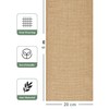 HEETA Jute Table Runner, 20 cm x 6 m, Natural