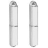 MOUNTAIN_ARK 2 Pack 7-1/8" x 3/4" Weld On Bullet Hinges,