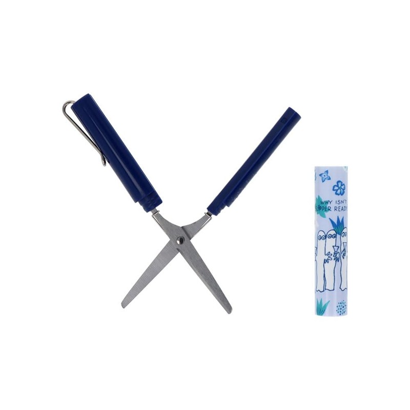 Sun-Star Stationery S3721973 Moomin Goods, Mobile Scissors, Stick Type, Sticky