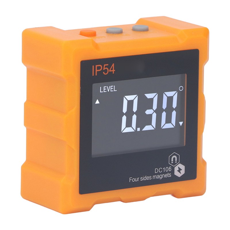 IP54 Angle Finder 4x90° LCD Digital Display 4 Side Strong